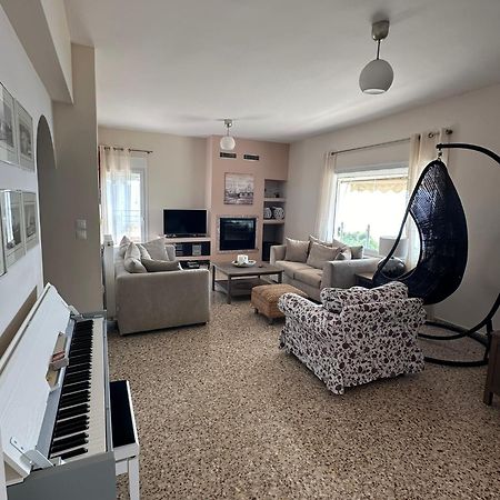 Villa Agia Marina 5M Walk To The Beach With Private Pool 外观 照片
