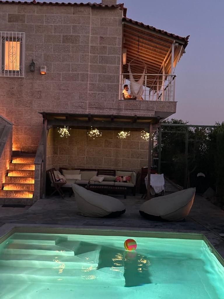 Villa Agia Marina 5M Walk To The Beach With Private Pool 外观 照片