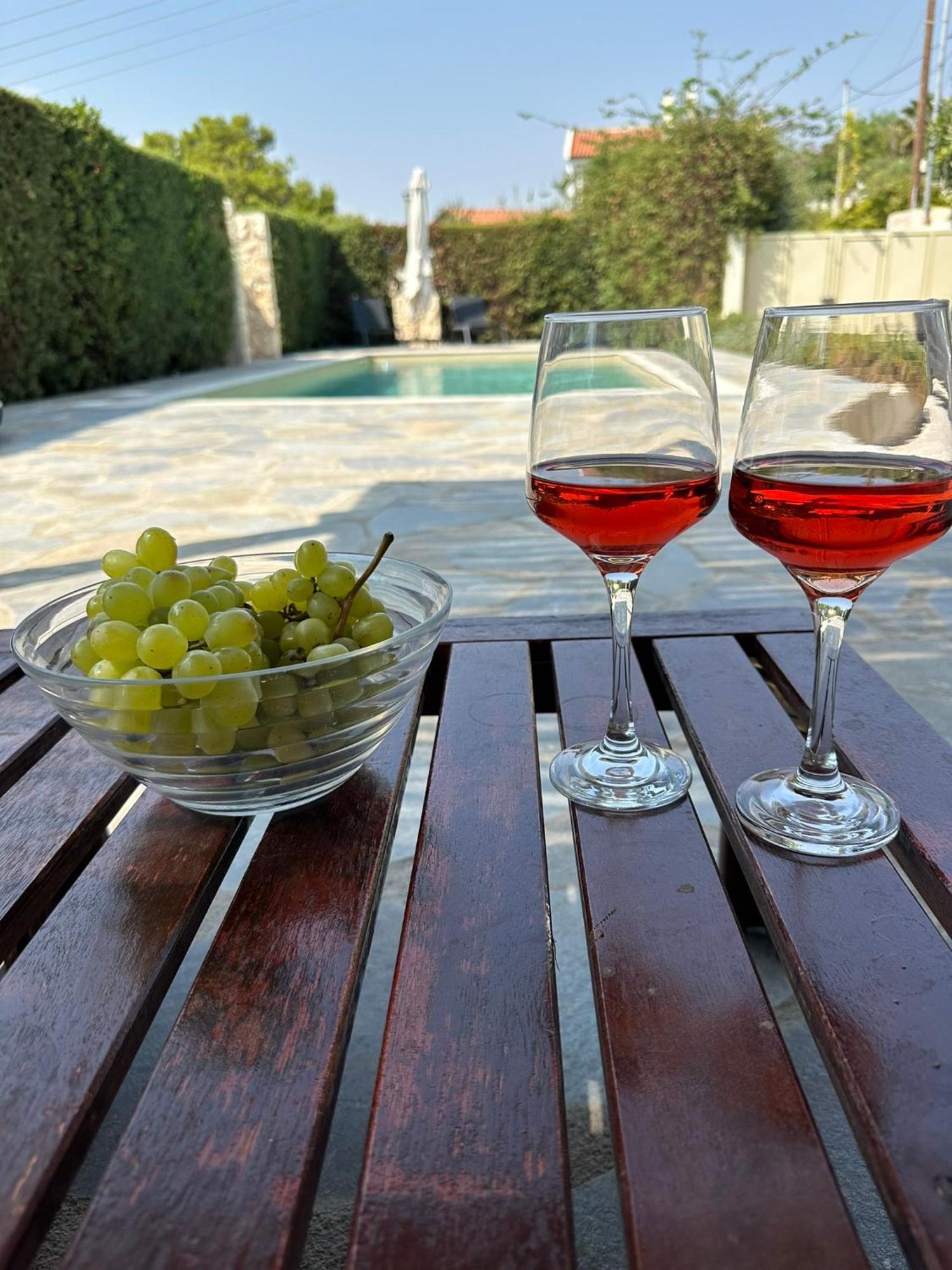 Villa Agia Marina 5M Walk To The Beach With Private Pool 外观 照片